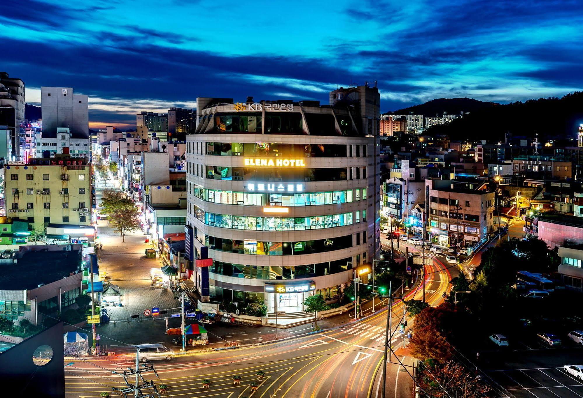 Elena Business Hotel ยอซู ภายนอก รูปภาพ